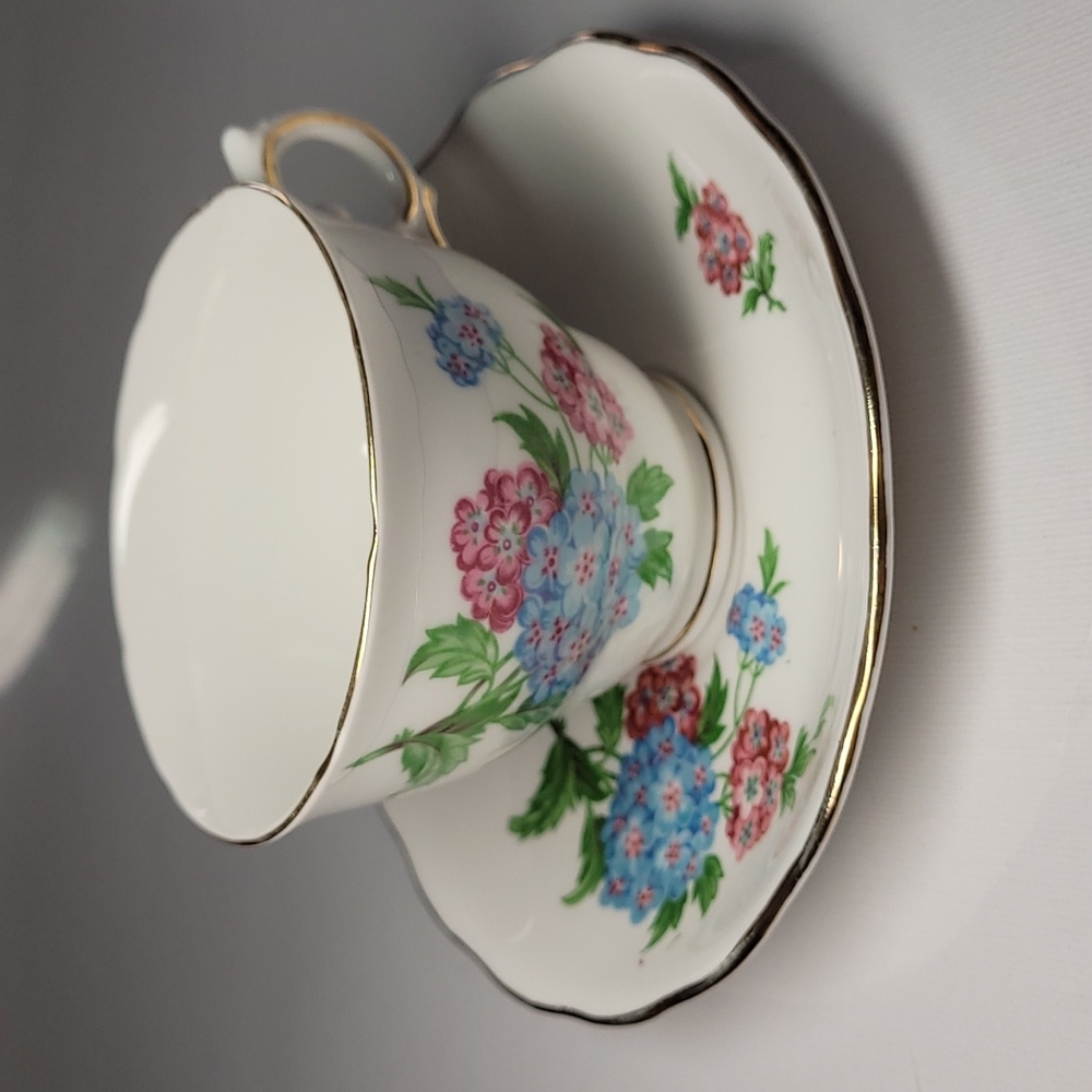 ROYAL Vale bone China cup and saucer made in England